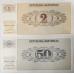 SLOVENIA 1990 - 1992 . TWO 2 - ONE THOUSAND 1,000 TOLARJEV BANKNOTE . SPECIMEN